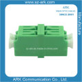 Adaptador LC / APC duplex de fibra óptica